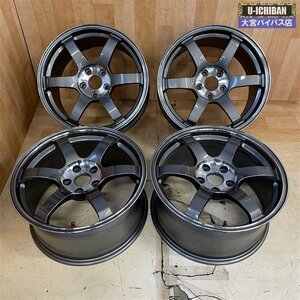 鍛造 RAYS VOLKRACING TE37 SAGA SL 18インチ 9.0J +45 5H 114.3 ホイールのみ 4本セット GRヤリス WRXSTI など ボルクレーシング _004