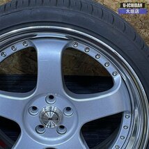 ワイド深リム SSR プロフェッサーSP1 19インチ 9J +49 5H 100 SL 国産 バリ溝タイヤ 235/35R19 86 BRZ　カローラスポーツ等 002_画像3