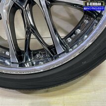 アルファード ヴェルファイア 等 クレンツェウィーバル 9-20+36 5H114.3 ヨコハマ RV02 245/40R20 20インチ 4本セット 009k_画像3