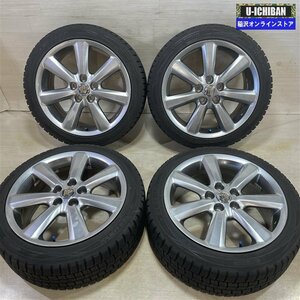 トヨタ クラウン 純正 8-18+50 5H114.3 ダンロップ WM01 225/45R18 18インチ スタッドレス 4本セット 009