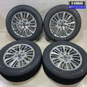 トヨタ 30アルファード 後期 純正 6.5-17+33 5H114.3 ハイグロス ブリヂストン VRX2 225/60R17 17インチ スタッドレス 4本セット 009