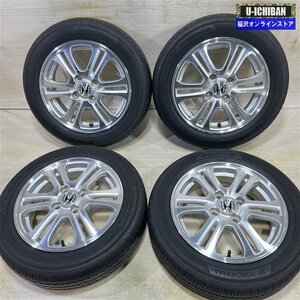 N-ONE N-BOX N-WGN 等 ホンダ N-BOX 純正 4.5-14+45 4H100 ヨコハマ ブルーアース 155/65R14 14インチ 4本セット 009k