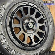 良品 デルタフォース オーバル 16インチ 7J +42 5H 114.3 & ヨコハマ ジオランダーA/T G015 235/70R16 104T 4本 デリカD5 MC前用 等 ◇004_画像5