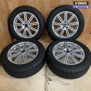 カローラクロス 20系アルファード等 スタッドレス 215/60R17 96Q ヨコハマ ジオランダーi/T-S & ZACK 17インチ 7J +38 5H 114 □004