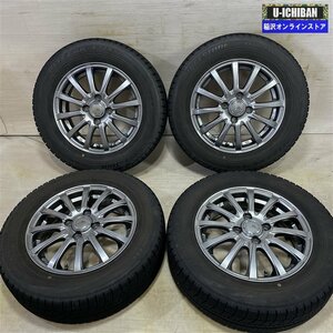 MA26～46 ソリオ 等 シビラ 4.5-14+45 4H100 ブリヂストン VRX 165/70R14 14インチ スタッドレス 4本セット 009k