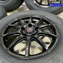 カロークロス アルファード 等 ロクサーニスポーツ 6.5-16+38 5H114.3 トーヨー トランパスＴＸ 215/65R16 16 スタッドレス 4本セット 009_画像4