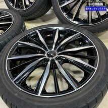 80系 ノア ヴォクシー ワイド アクセラ 等 レオニス 7-18+53 5H114.3 ダンロップ RV504 215/45R18 18インチ 4本セット 009_画像4