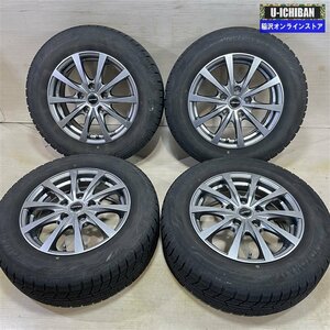 セレナ ルミオン 等 ケルパー 6-15+43 5H114.3 ヨコハマ IG60 195/65R15 15インチ スタッドレス 4本セット 009k