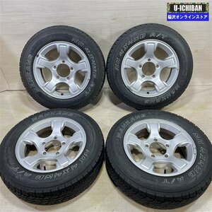 スズキ ジムニー 純正 5.5-16+22 5H139.7 ナンカン NK 4x4WD A/T FT-7 175/80R16 16インチ 4本セット 009