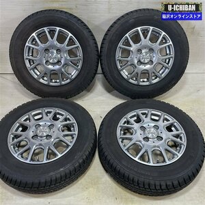 軽 軽自動車 等 Verthandi 4-13+43 4H100 2020年製 MINERVA ポラリス1 145/80R13 13インチ スタッドレス 4本セット 009k