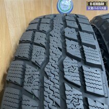 ジムニーサイズ 2022年 スタッドレス 185/85R16 105/103N LT 8PR トーヨー オブザーブ W/T-R & インチ J + H 4本セット サイズアップ 004_画像7