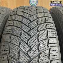 9.5分山！ 2021年 スタッドレス 235/65R18 110T ミシュラン X-ICE SNOW SUV 良品スタッドレスタイヤ 4本セット _★W004_画像8