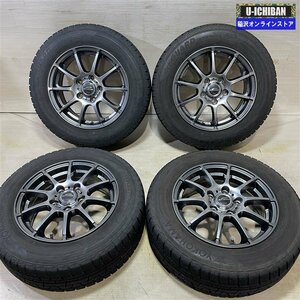 80系 ノア ヴォクシー 等 シュナイダー 6-15+50 5H114.3 ヨコハマ IG50プラス 195/65R15 15インチ スタッドレス 4本セット 009k