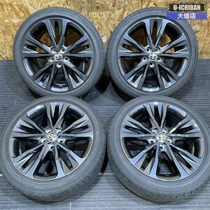 トヨタ カローラツーリング WxB 純正アルミホイール 17インチ×7.5 +50 5H 100 ヨコハマ ブルーアースGT 215/45R17 プリウスにも ◎002