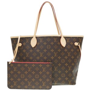 未使用 ルイヴィトン モノグラム ネヴァーフルMM トートバッグ M41177 スリーズ LV 0059 中古 LOUIS VUITTON ICタグ ICチップ