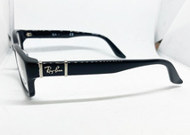 値下 Ray-Ban レイバン 正規品 メガネフレーム RX5198-2000 ポリッシュ ブラック 黒 新品 ボストン 黒縁 セル 眼鏡 めがね 度付き加工可_画像4