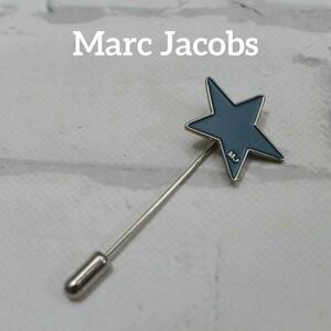 [ anonymity delivery ] Mark Jacobs brooch Logo star blue 