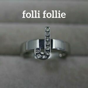 【Анонимная доставка】 Кольцо Follifoli Ring Серебро No 11,5 J