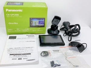 SSDポーダブルカーナビゲーション　Panasonic　パナソニック　CN-GP530D　付属品有　簡易動作確認済み　ジャンク