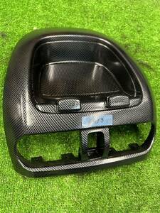 231119-8083 Nissan Nissan AD van VFY11 interior air conditioner panel outlet port center panel carbon style (B)