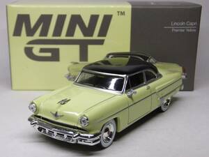 MINI GT★リンカーン カプリ 1954 プレミアイエロー MGT00561-L Lincoln Capri Premier Yellow 1/64 TSM