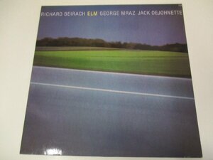 ドイツ盤 LP 『Richard Beirach / Elm』 ECM　George Mraz　Jack DeJohnette　(Z20)