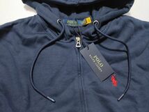 1円開始　未使用　316　XL　midnightblue　Polo Ralph Lauren　ポロ ラルフ ローレン　スウェット上下セットアップ　フルジップ　パーカ_画像3