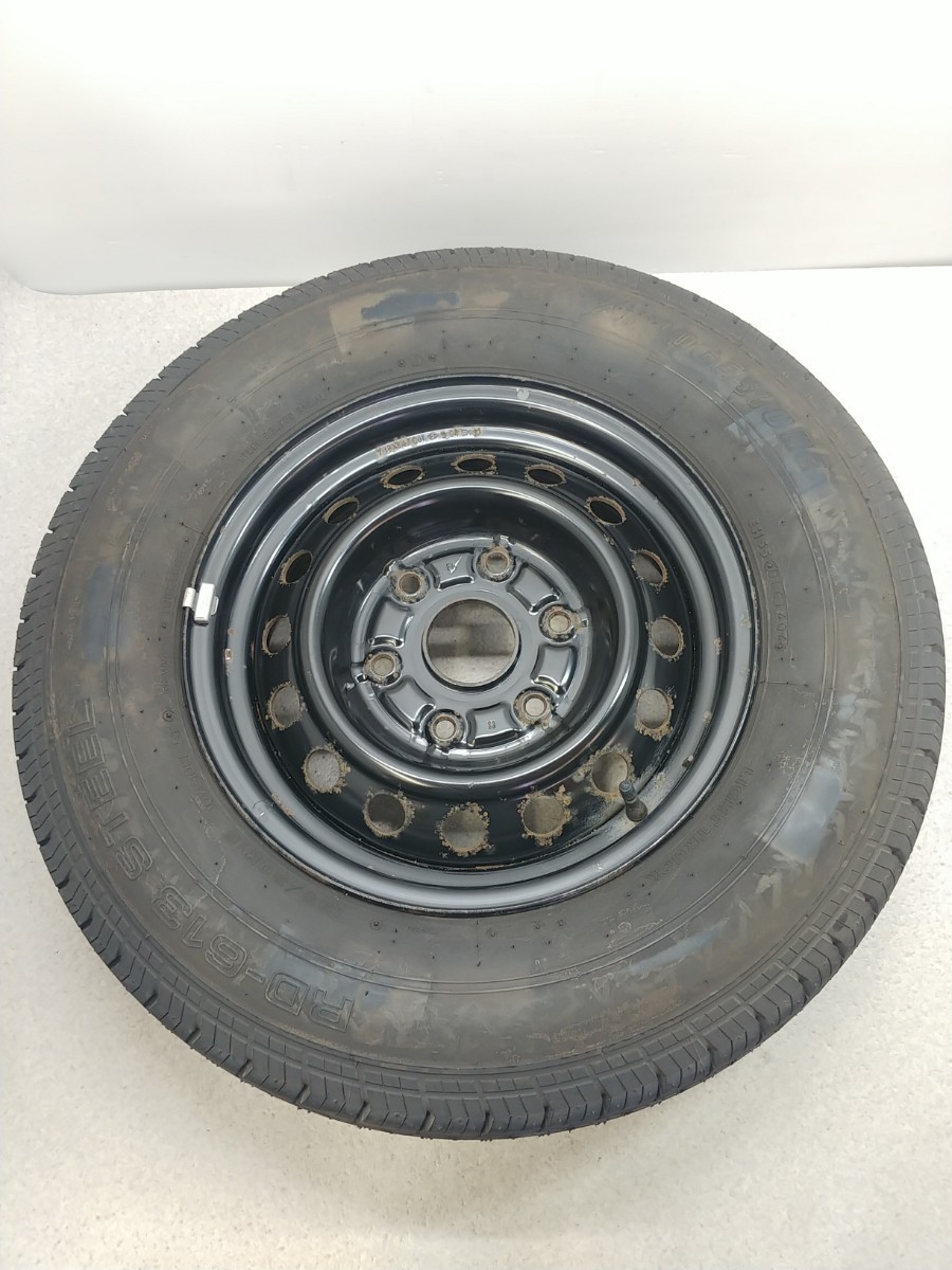 100系 ハイエース スペアタイヤ ブリジストン ◆195/80R15◆107/105L LT◆