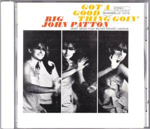 ★BIG JOHN PATTON(ビッグ・ジョン・パットン)/Got A Good Thing Goin'◇66年録音のグラント・グリーン参加の超大名盤◆激レアな97年国内盤