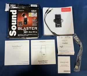 SBX Sound Blaster X-fi Go!Pro