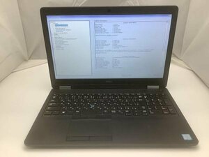 ジャンク!DELL Latitude E5570○Core i5 6300U 2.4G 4G 500G