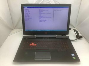 ジャンク!HP 2FK89PA#ABJ○Core i7 7700HQ 2.8G 16G 512G SSD + 1T