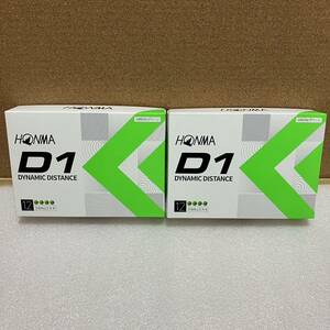 G 本間ゴルフ HONMA D1 ゴルフボール 2ダース