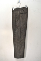 CLANE HOMME Exclusive Classic Trousers クラネ/クラシックトラウザー/スラックス/パンツ/ウール/ブラウン/1_画像3