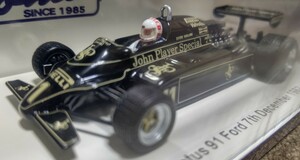 新品未開封 ロム特注 限定 369台/700台 スパークモデル 1/43 ロータス・91・フォード 1982/12/7 1st F1テスト 中嶋悟 spark Romu Lotus