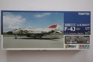 TOMYTECH トミーテック 1/144 技MIX ギミックス 航空機シリーズ U.S.NAVY F-4J VF-31 Tomcatters(Migkiller)AC127 ミグキラー 未組立品