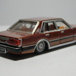 ジャンク TOMICALIMITED トミカリミテッド TL0037 NISSAN CEDRIC BROUGHAM 日産セドリック 280E ブロアム(ブラウン)ローダウン仕様 現状品の画像4