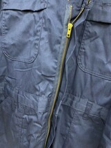 【新品/デッド】米軍実物 COVERALL UTILITY カバーオール ユーティリティー 46S メンズ L~XL オールインワン つなぎ ミリタリージャケット_画像9