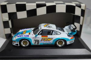 ☆1円始レア.☆PMA 1/43 ポルシェPorsche 911 GT2 Evo”Konrad Motorsport” #79 Le Mans 1997 ☆231116