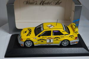 ☆1円始超レア青キャメル銀箱☆PMA 1/43メルセデスMercedes 190 E Evo2 #3 Team;CAMEL Asch ☆231124