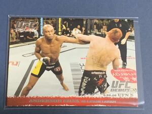 288枚限定 アンデウソン・シウバ シルバーパラレルルーキーカード TOPPS UFC 2009 1st.ROUND