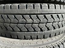 送料無料　ブリヂストン　BLIZZAK Ｗ979 215/70R17.5 118/116L LT 中古　スタッドレスタイヤ　6本セット_画像8