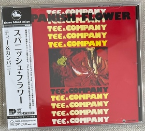 TBM【帯付国内CD】ティー&カンパニー スパニッシュ・フラワー TEE & COMPANY CMRS140 three blind mice スリー・ブラインド・マイス