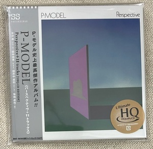 新品【紙ジャケ国内UHQ-CD】P-MODEL Perspective +11 tracks SS1004A