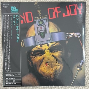 新品【国内紙ジャケCD】バンド・オブ・ジョイ ファースト BAND OF JOY 特典：8センチCDシングル「真夜中の都会」付 WSBAC0118 