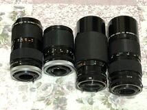 Canon FDレンズ　４本セット 35-70mm F2.8-3.5 S.S.C. 135ｍｍ　2.5など　ジャンク品_画像1