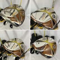 極美品 ホンマHONMA BERES S-02 ドライバー ユーティリティ 全４本セット ヘッドカバー付 HONMA ARMRQ 2★★ 49 R【75-7】_画像3