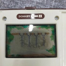 す779 ゲームウォッチ GAME & WATCH DONKEY KONGⅡ ドンキー コング2 JR-55 おもちゃ レトロ Nintendo ニンテンドー ジャンク ポケット_画像7