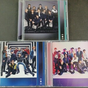 CD_14】INI アイエヌアイ 「I」CD／ CD+DVD 3種セット