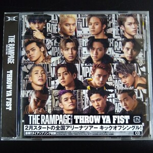 CD_14】★未開封 THE RAMPAGE from EXILE TRIBE CD/THROW YA FIST 　